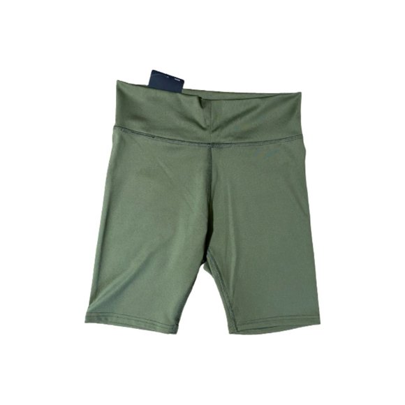 NWT Nike Sportswear Essential Women's High Waist Bike Short Green UK 4 - UK 23 - Picture 6 of 8